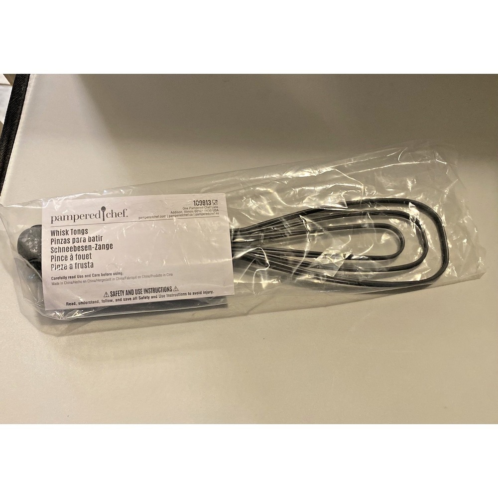 Pampered Chef Whisk Tongs 100913 NEW IN BOX